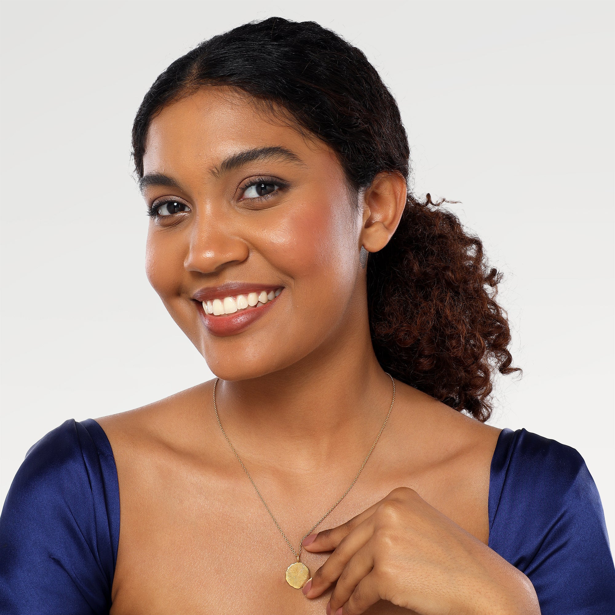 Emma Diamond Cut Slider Necklace