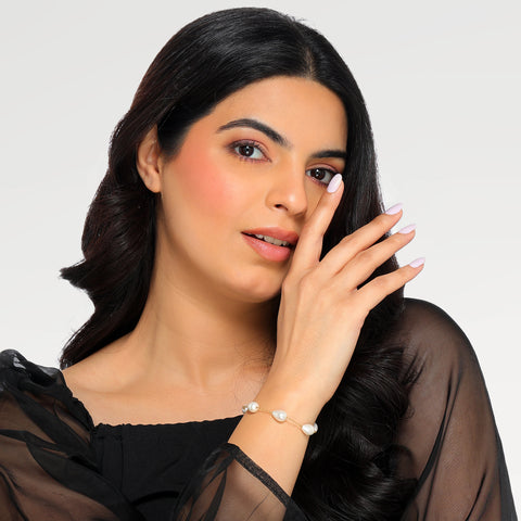 Fysa Silver Pearl Bracelets