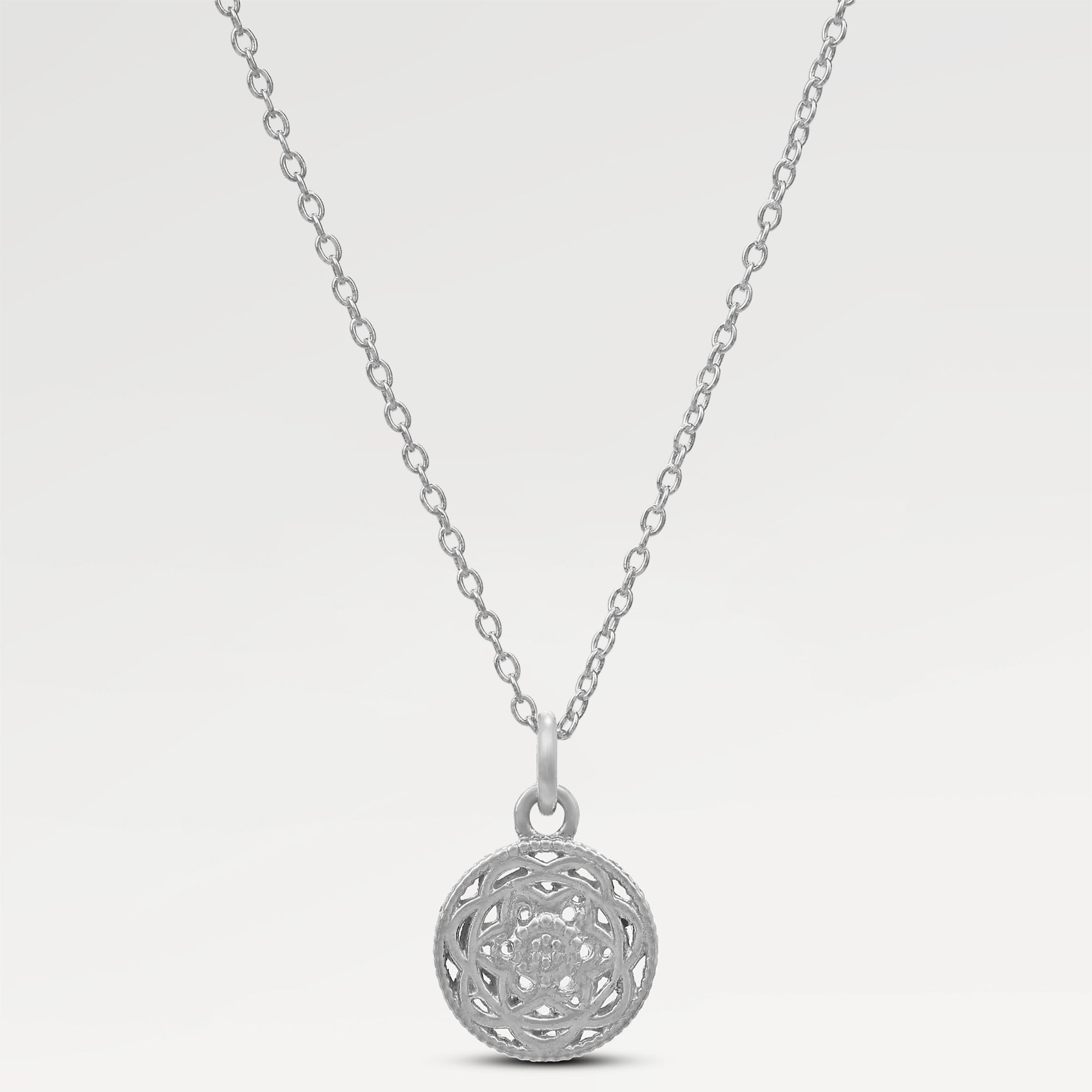 Emma Filigree Minimal Pendant
