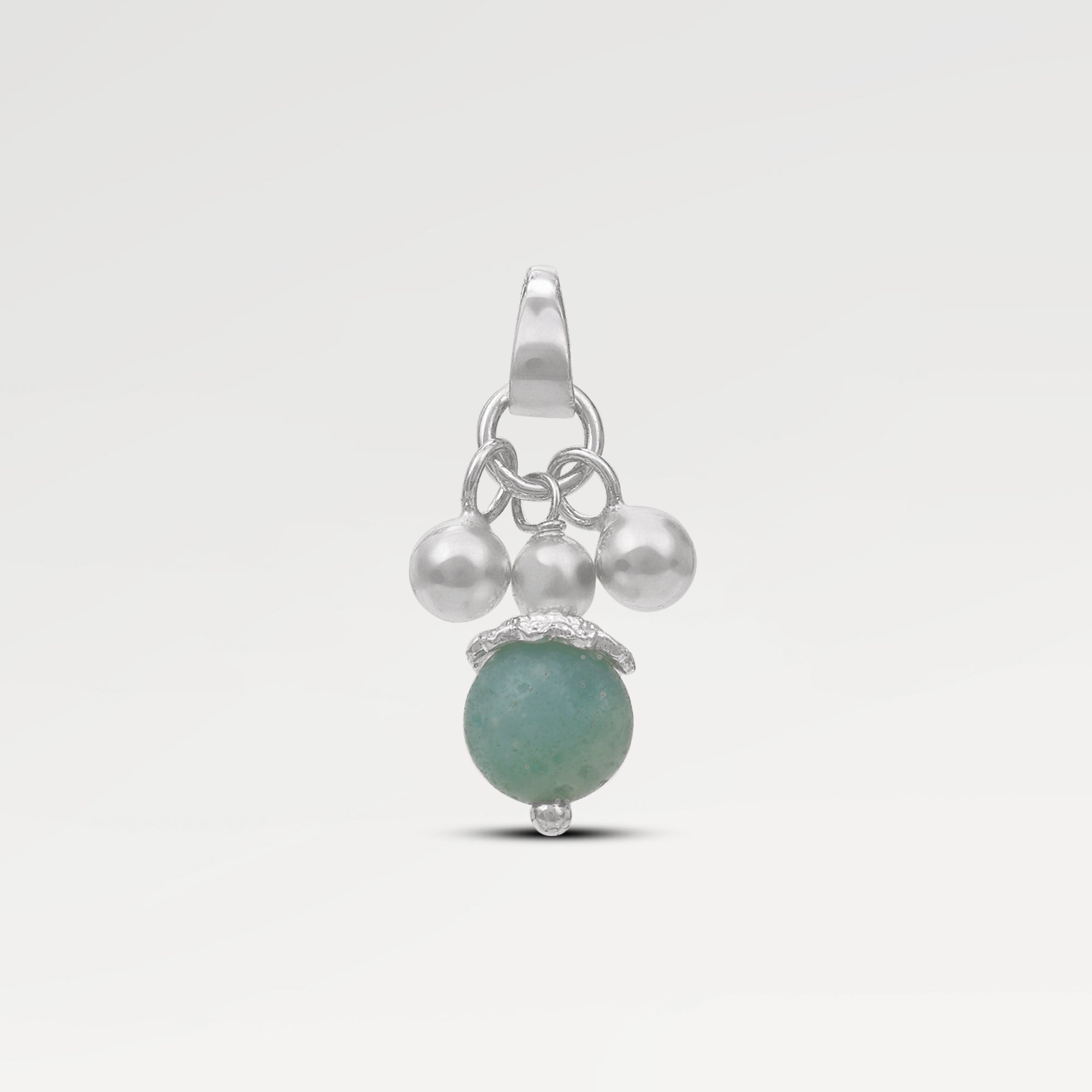 Mia Amazonite Drop Bead Pendant