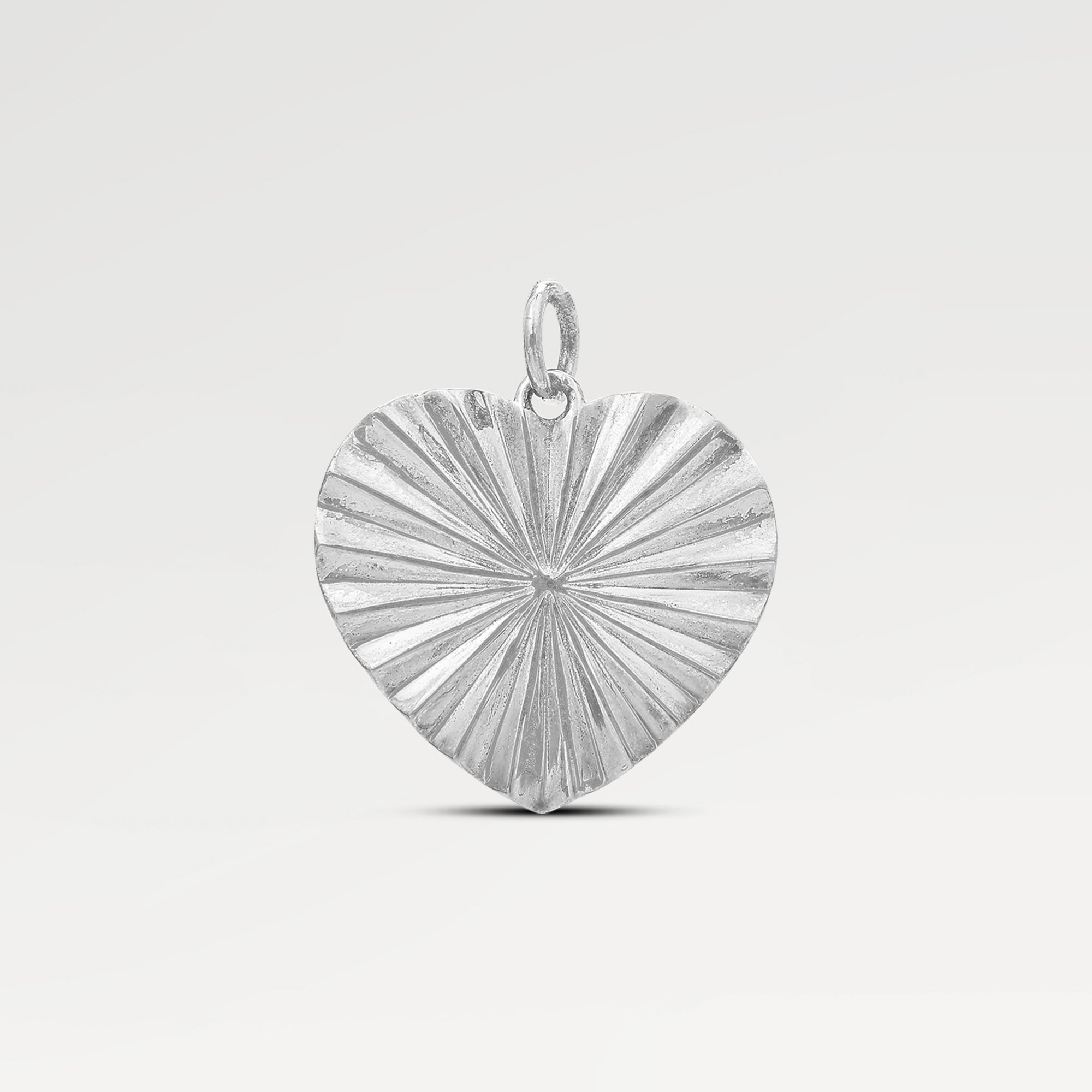 Mia Diamond Cut Heart Pendant
