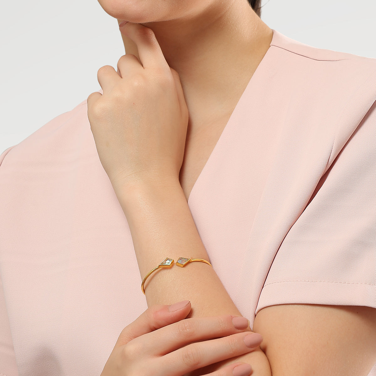Zoe Green Opal Kite Cuff