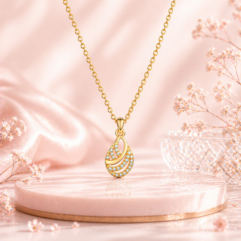 Cyna Silver  Necklace