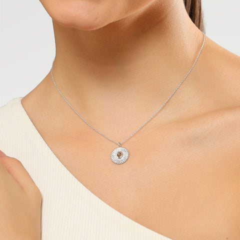 Lucy Silver Labradorite Pendant