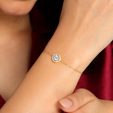 Heya Silver Zirconia Bracelets