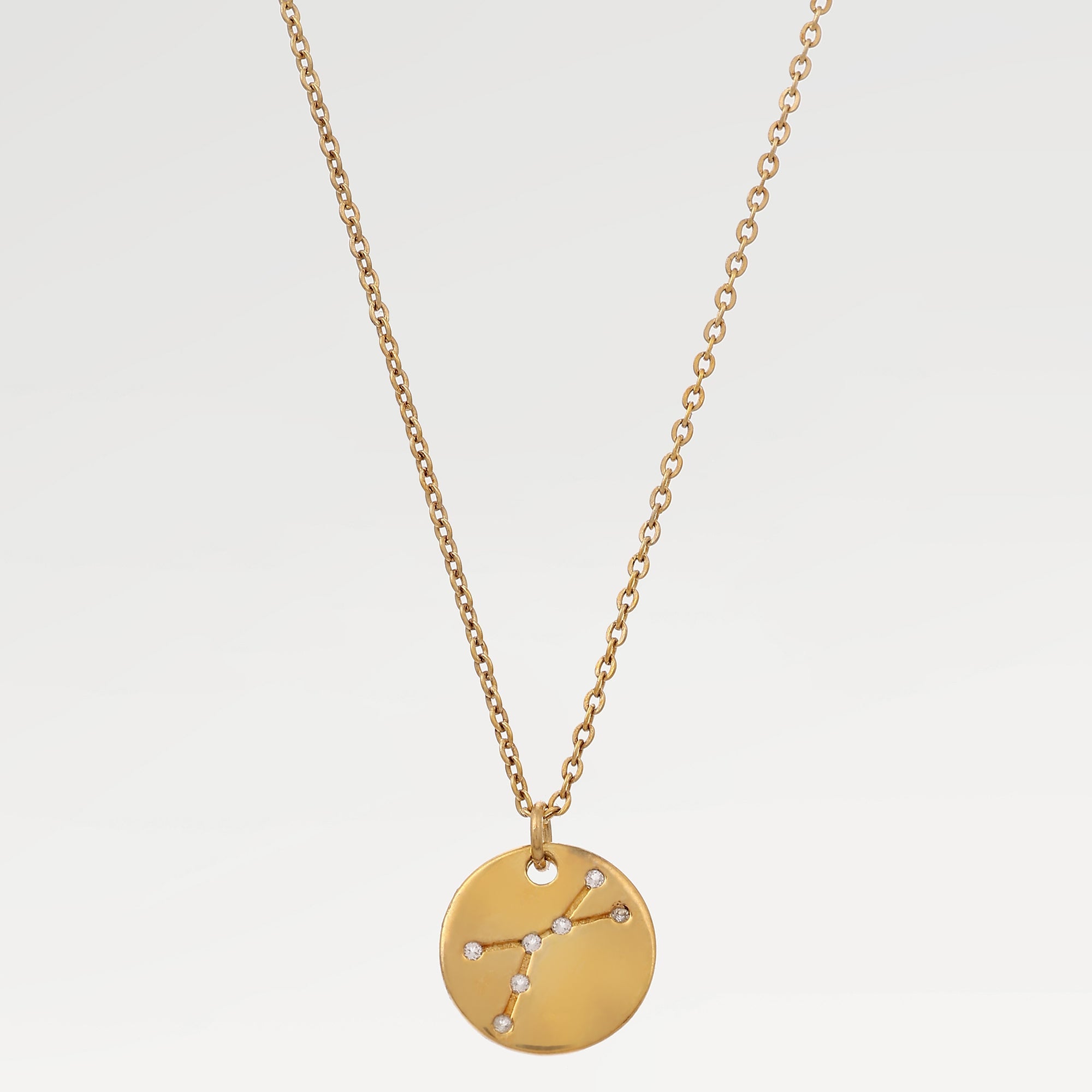 Anna White Topaz Birth Necklace