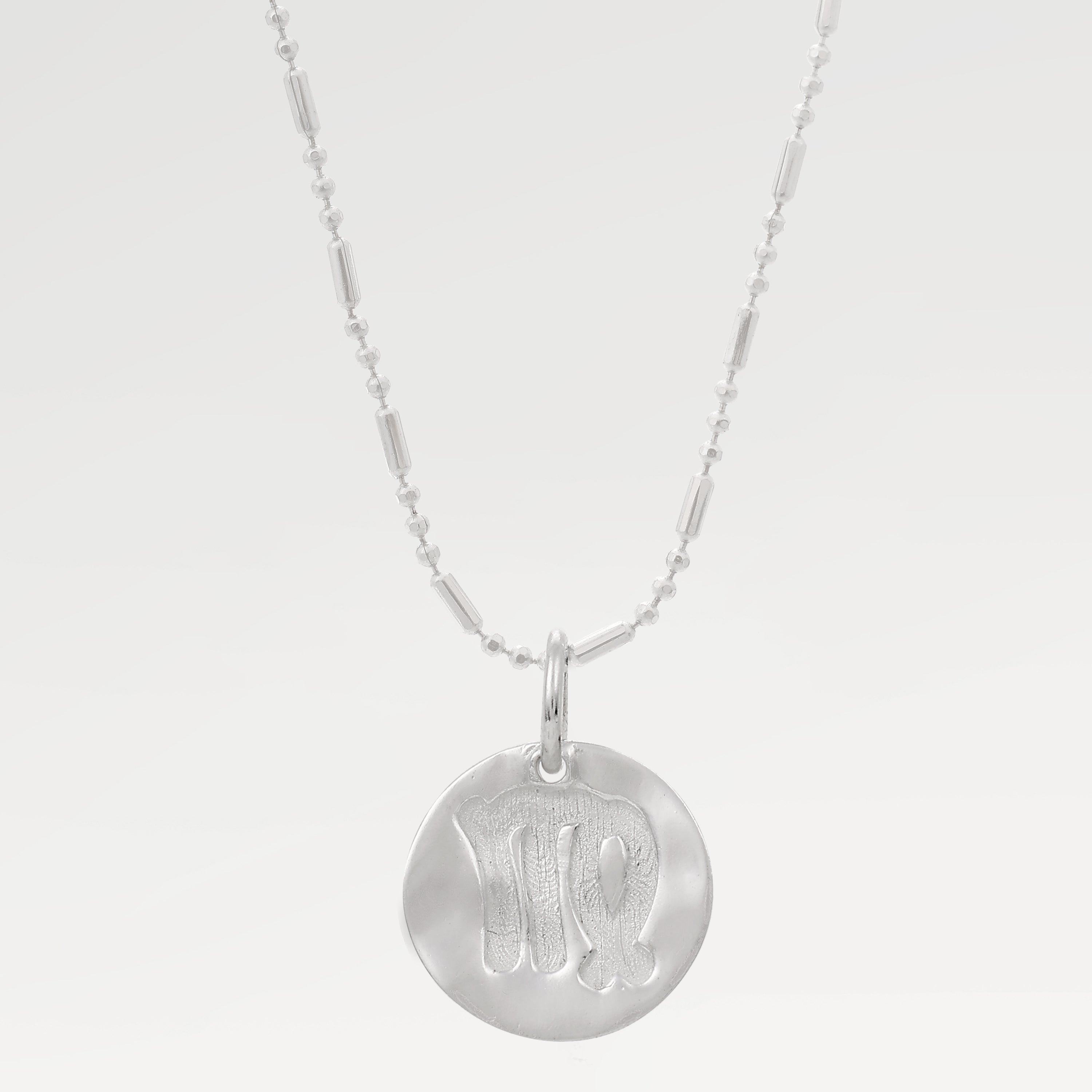Lucy Virgo Zodiac Slider Necklace