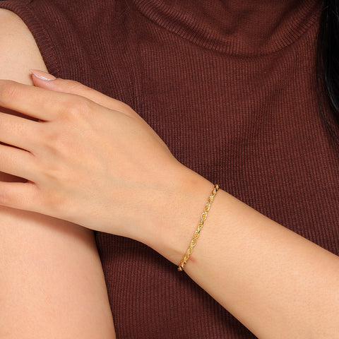 Eila Silver Zirconia Bracelets