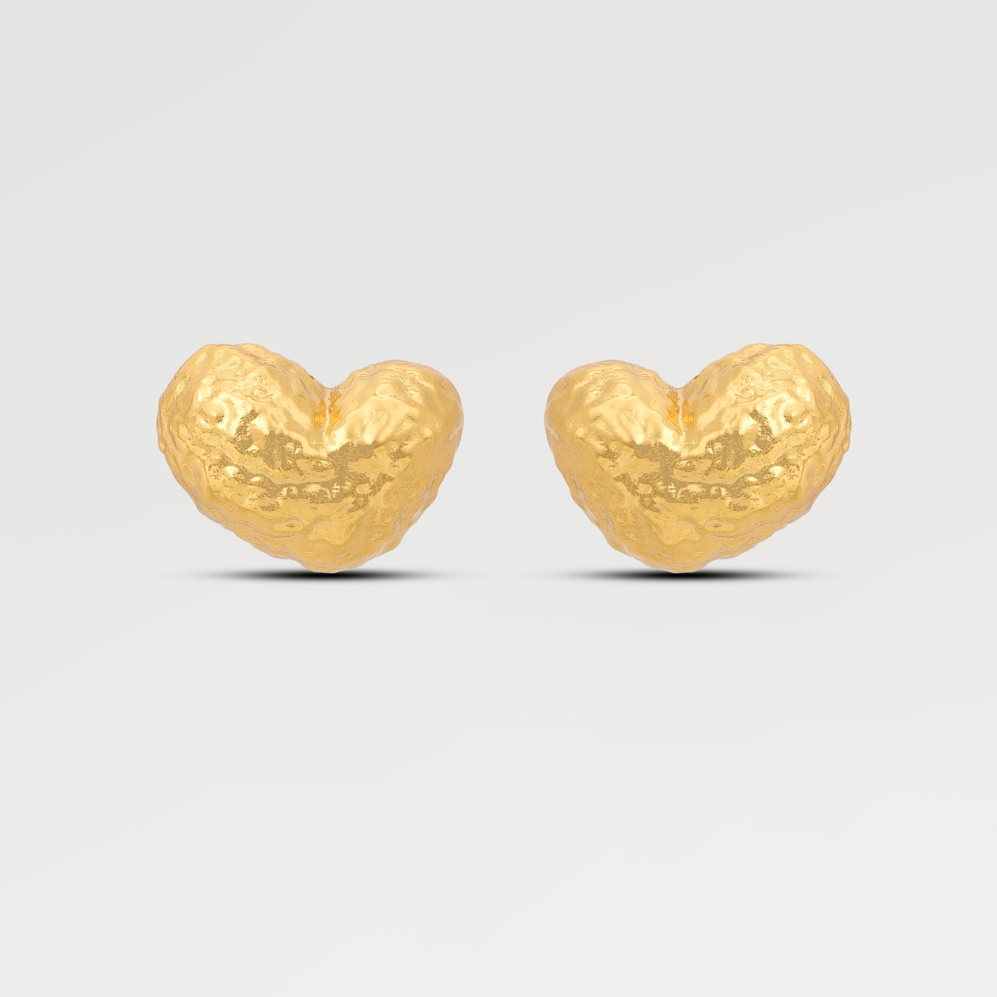 Mia Textured Stud Earrings
