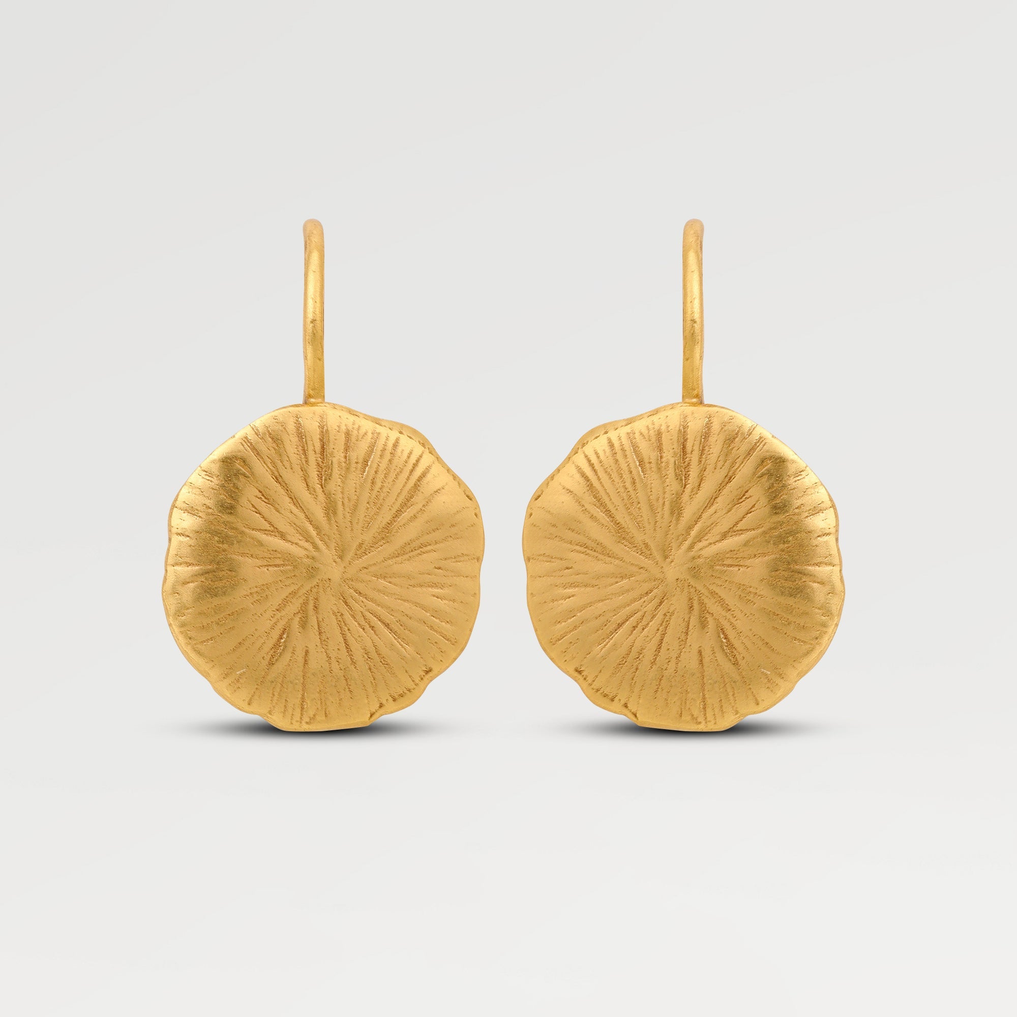 Kate Organic Textured Earrings
