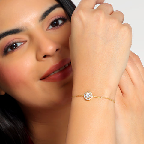 Heya Silver Zirconia Bracelets