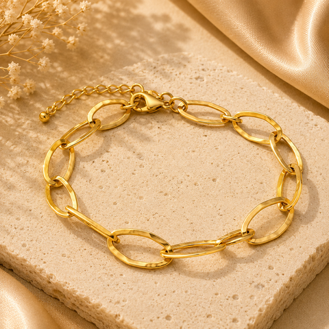 Cora Silver Organic Bracelets
