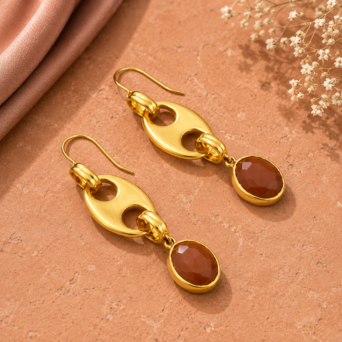 Nova Silver Earrings