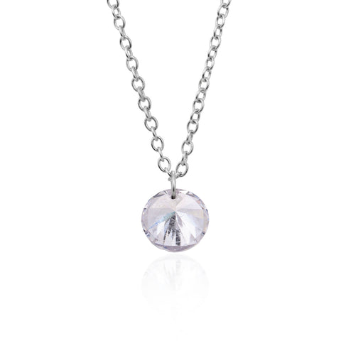 Sia Silver Zirconia Necklace