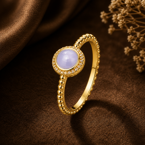 Lily Silver Adjustable Ring