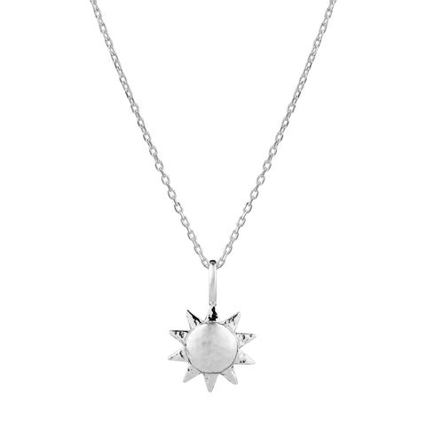 Roy Silver Sun Pendant