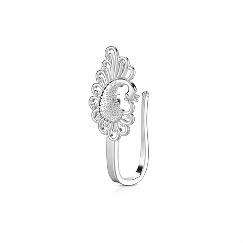 Ayla Silver Nose Pin