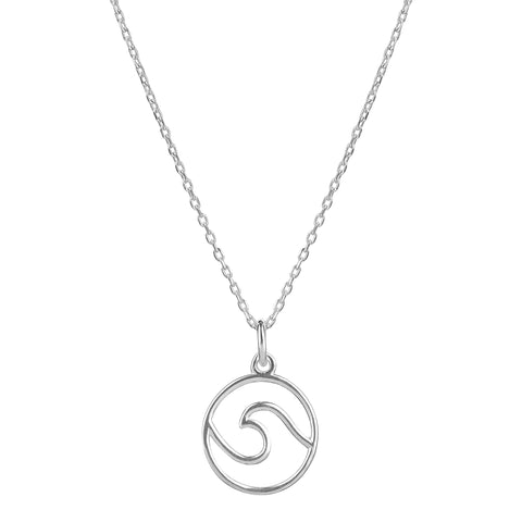 Mia Sterling Silver Elegant Pendant