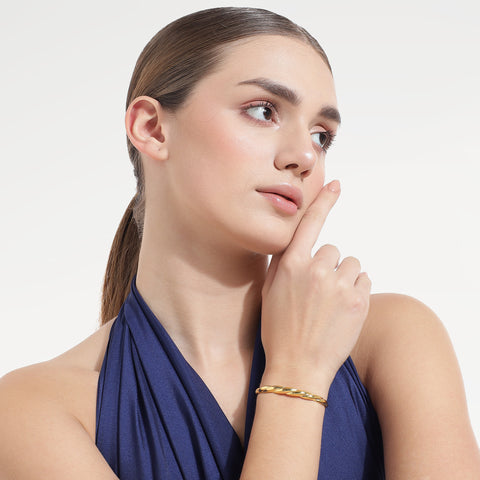 Veda Silver Cuff  Bracelets