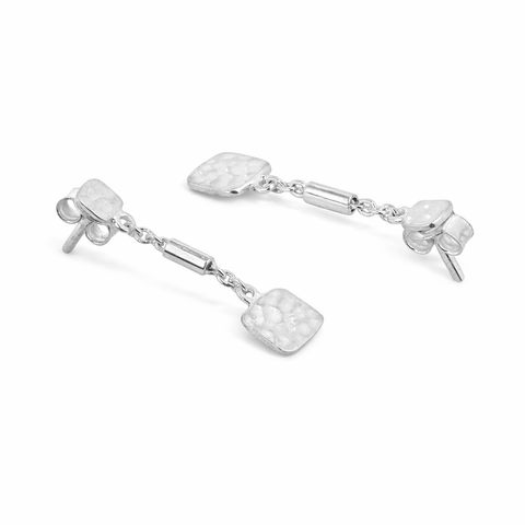 Miva Silver Earrings