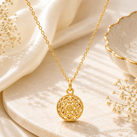 Seya Silver Filigree Pendant