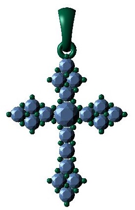 Mia Sterling Silver White Topaz Pendants