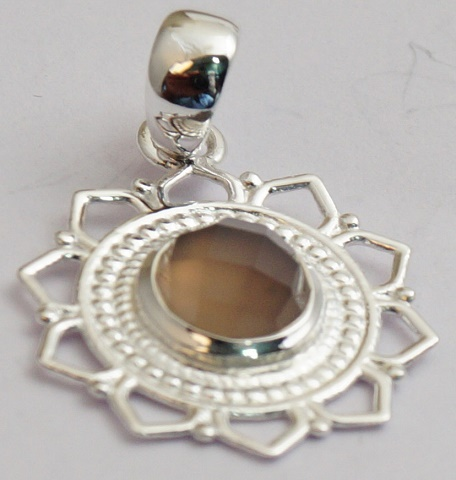 Mia Sterling Silver Chalcedony Pendants