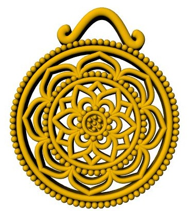 Lily Sterling Silver Elegant Pendant