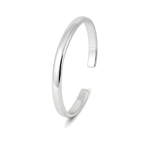 Loi Silver Cuff Bangle