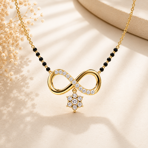 Kavi Silver Mangalsutra