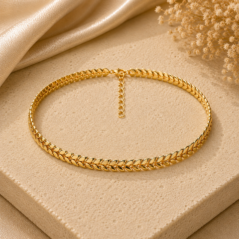 Bela Silver Anklet