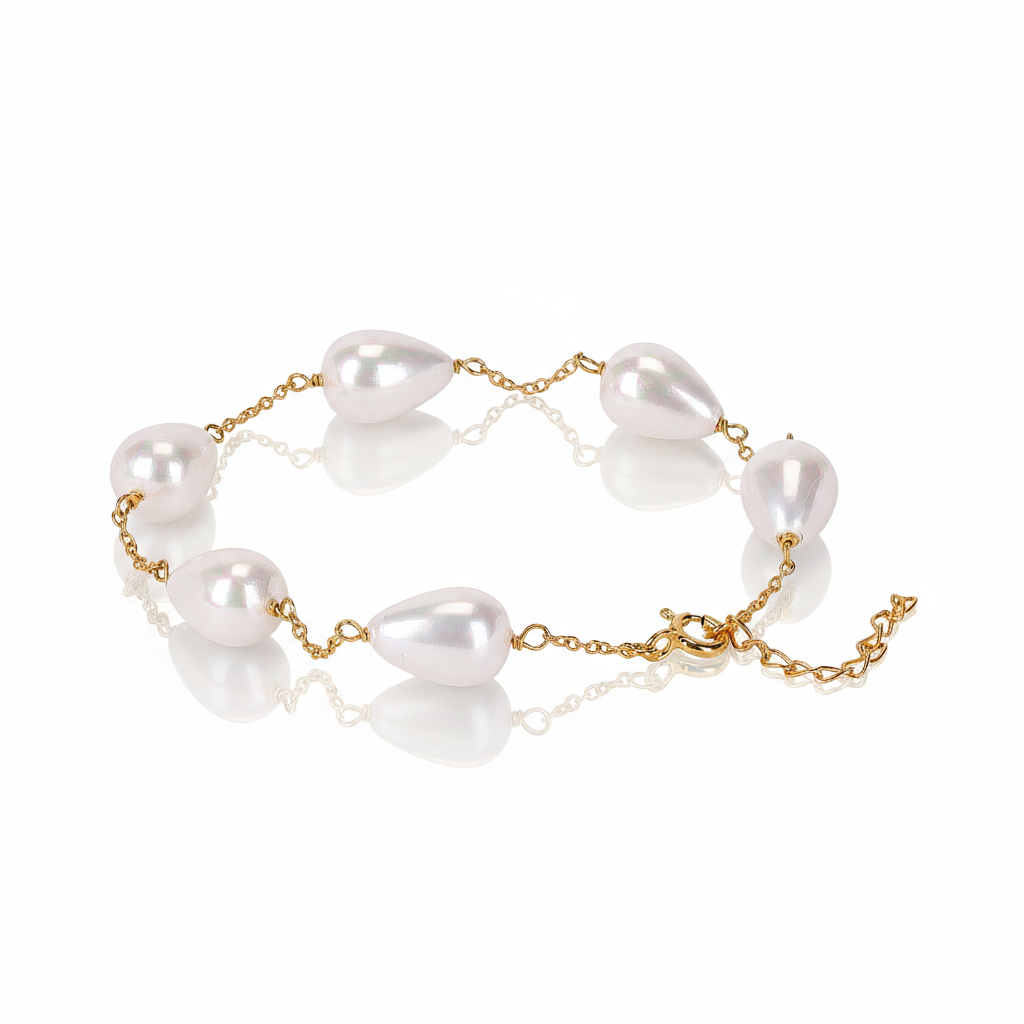 Fysa Silver Pearl Bracelets