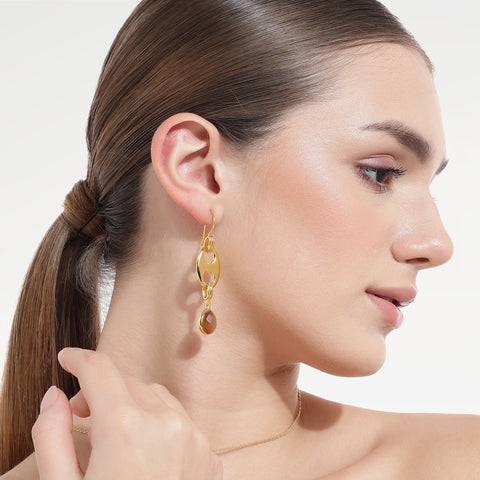 Nova Silver Earrings