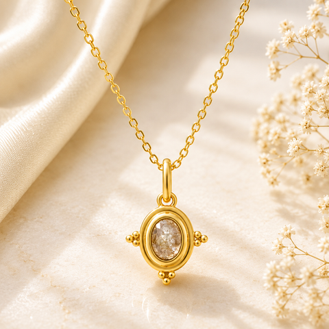 Zoe Silver Labradorite Pendant