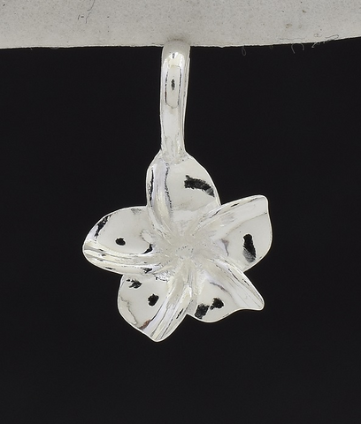 Lily Sterling Silver Elegant Floral Pendant