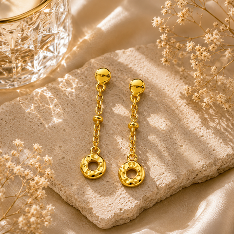 Ael Silver Dangle Earrings