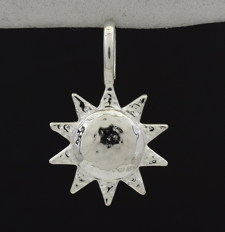 Anna Sterling Silver Sun Design Pendant