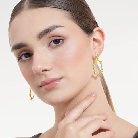 Anya Silver Dangle Earrings
