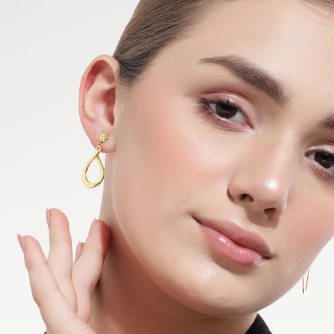 Asia Silver Dangle Earrings