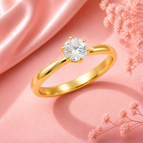 Nina Silver Diamond Adjustable Ring