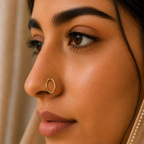 Orla Silver Nose Pin