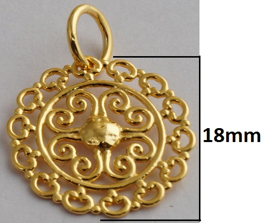 June Sterling Silver Elegant Pendant