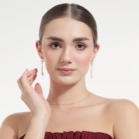 Orla Sterling Silver Pearl Stud Earrings