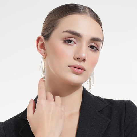 Kira Sterling Silver Elegant Huggies Earrings