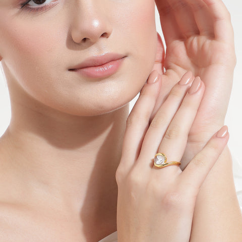 Eira Silver Adjustable Ring