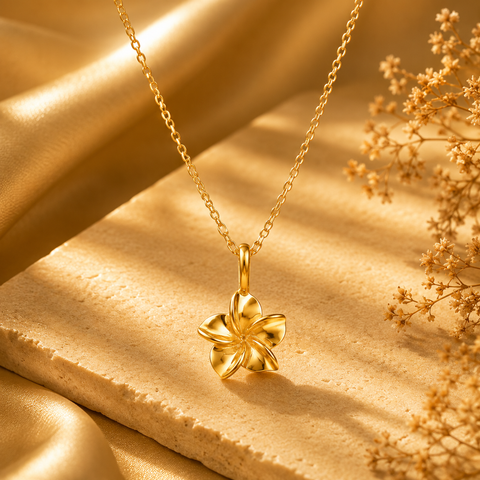Loi Silver Floral Pendant