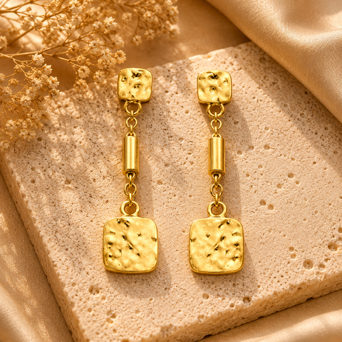 Miva Silver Earrings