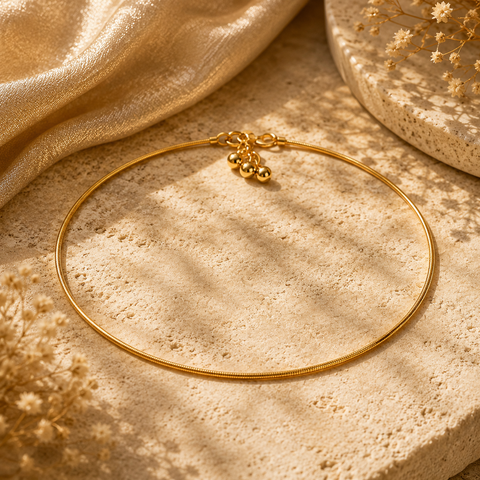 Qova Silver Anklet
