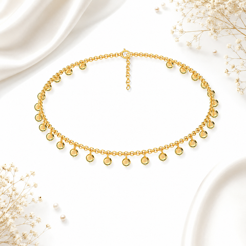 Niva Silver Anklet