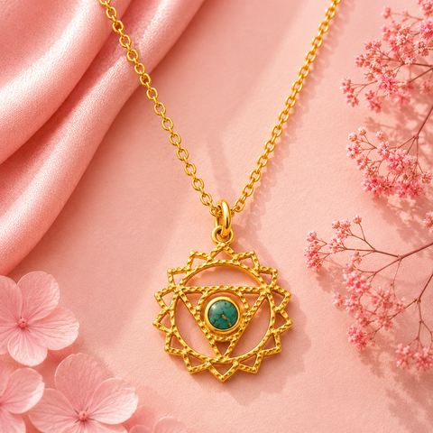 Finn Silver Vishuddha Chakra Pendant